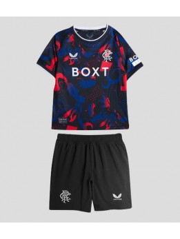 Rangers Replika Tredje Kläder Barn 2024-25 Kortärmad (+ byxor)